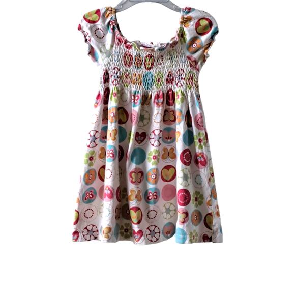 2 For $5 Sale Girl's J. Khaki Short Sleeve Shirred Dress Size 3T - Picture 8 of 8